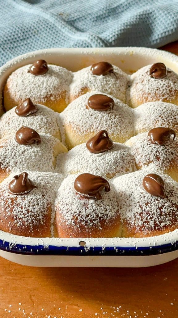 סופגניות מיני אפויות במילוי שוקולד