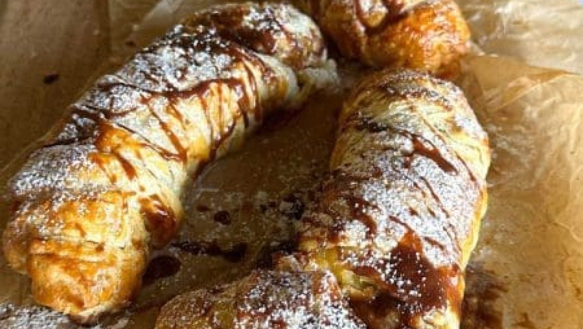 מאפה בננה שוקולד מהיר