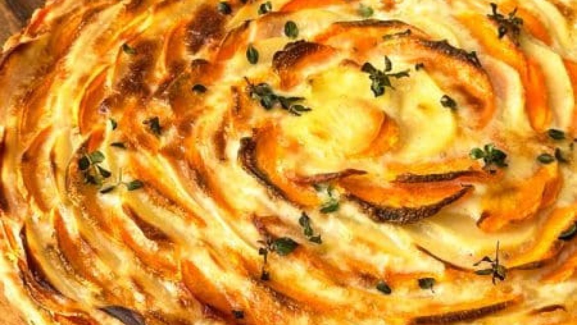 פשטידת גרטן צבעונית