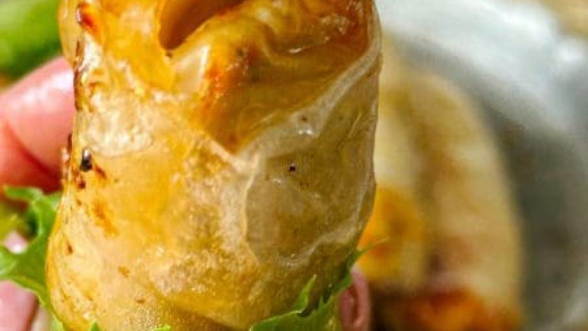 אגרול דפי אורז אפוי