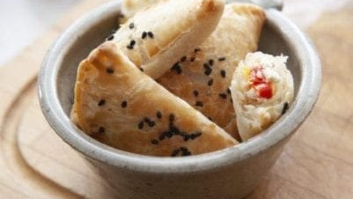 אמפנדס במילוי פלפלים וריקוטה