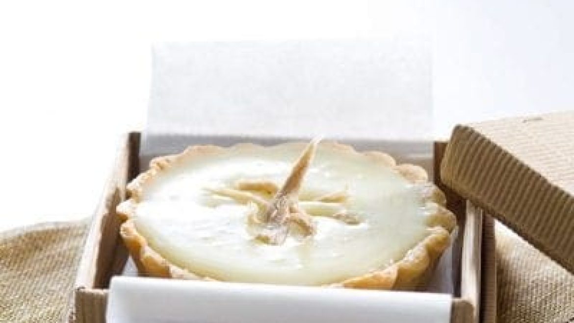 טארט שוקולד לבן וחלבה