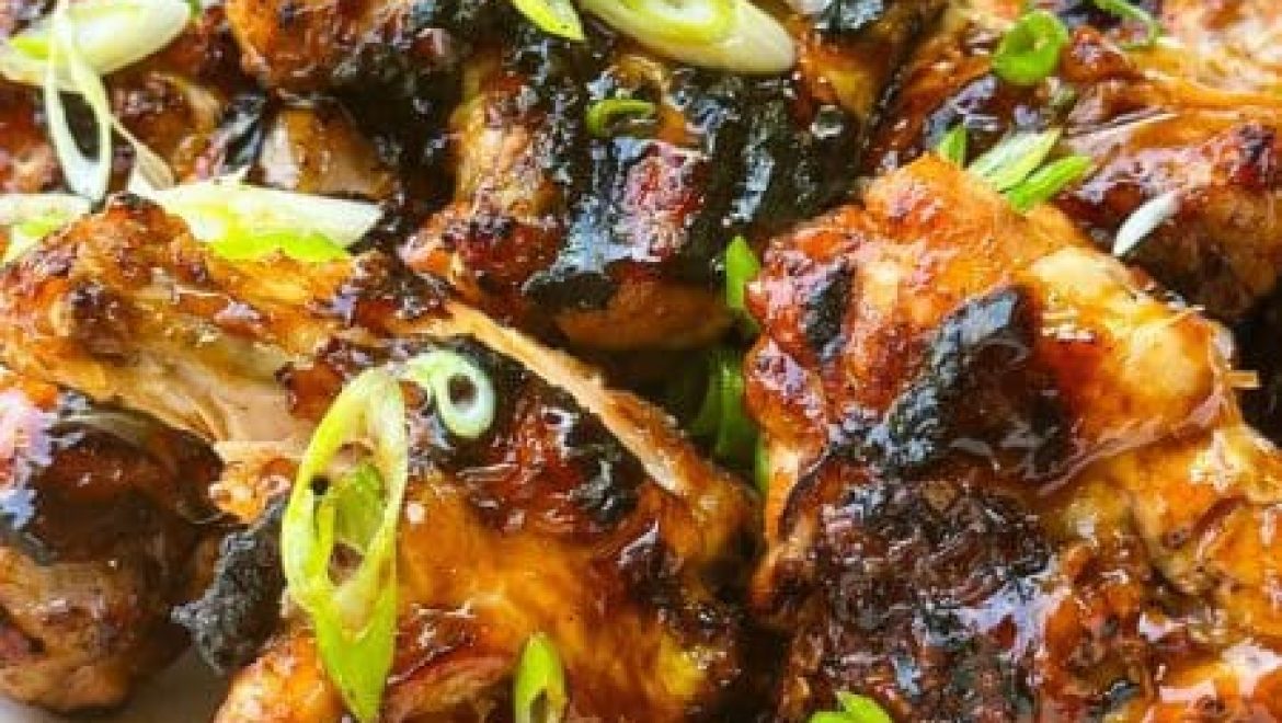 כנפיים צלויות על הגריל