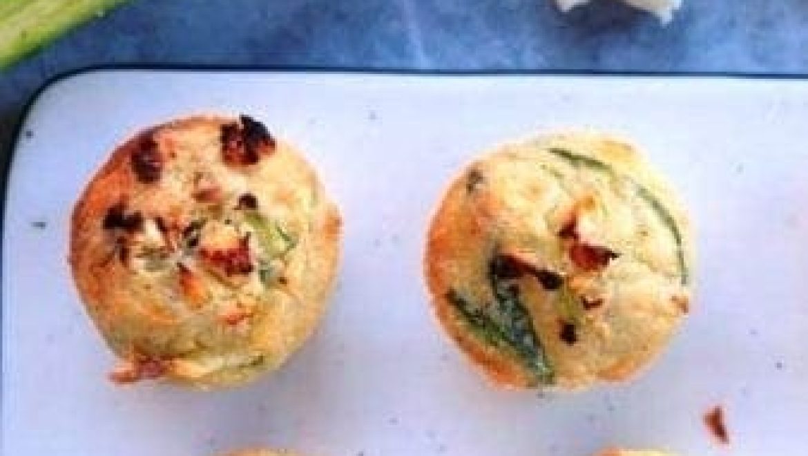 מיני מאפינס תפוחי אדמה וקישואים