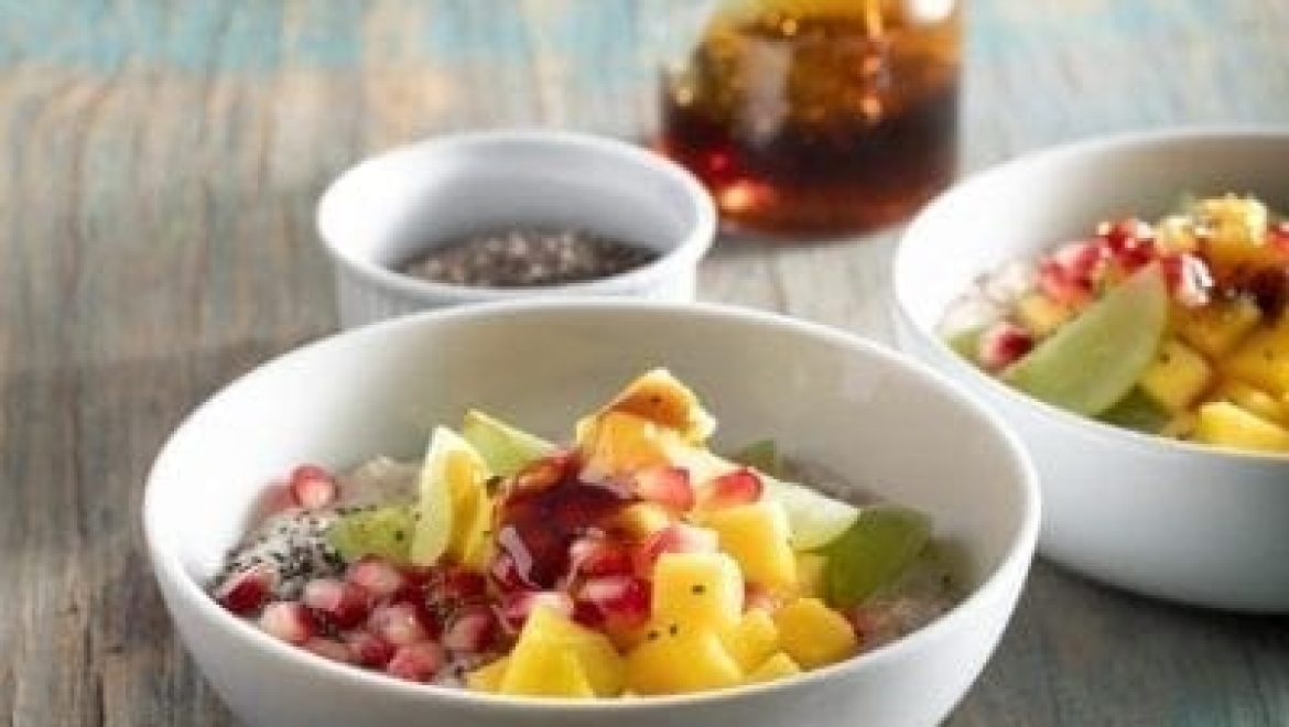 מוזלי שווצרי אמיתי עם פירות