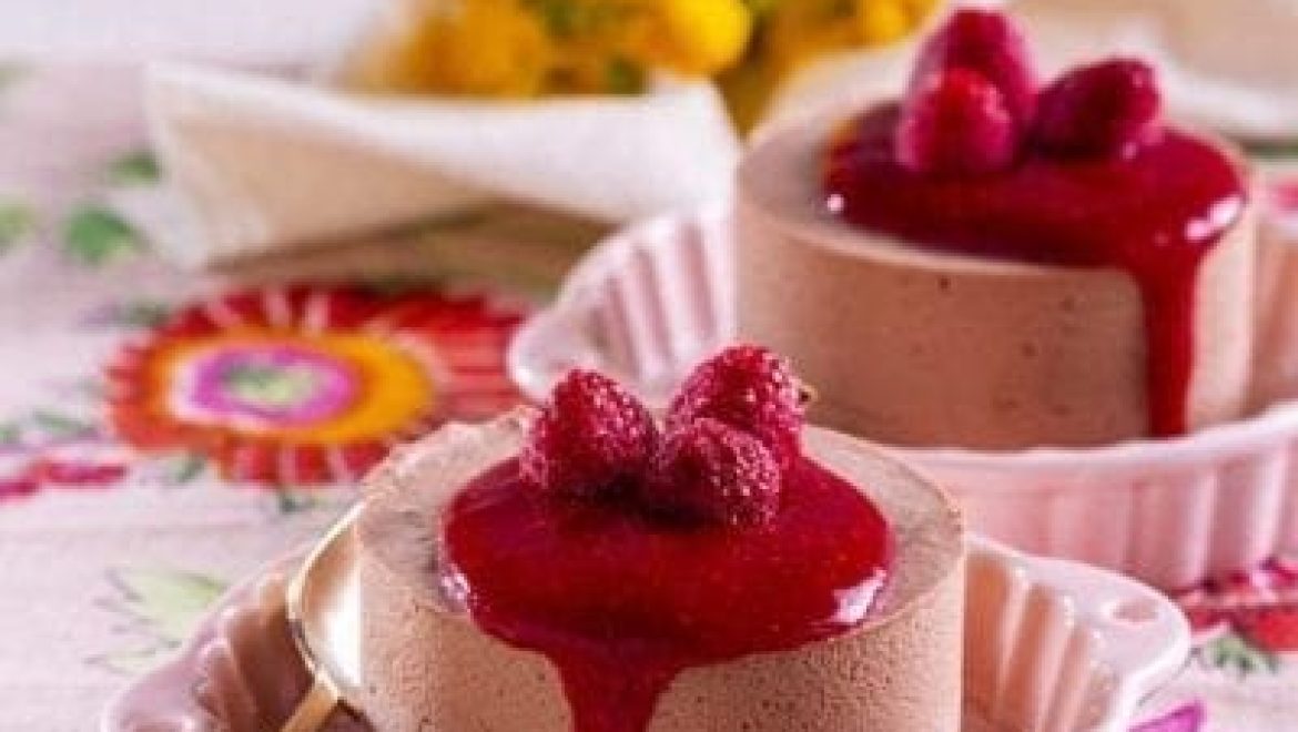 מוס שוקולד – פטל