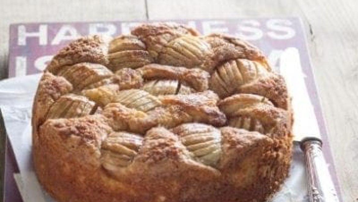 עוגת תפוחים בניחוח דבש בחושה מהודרת