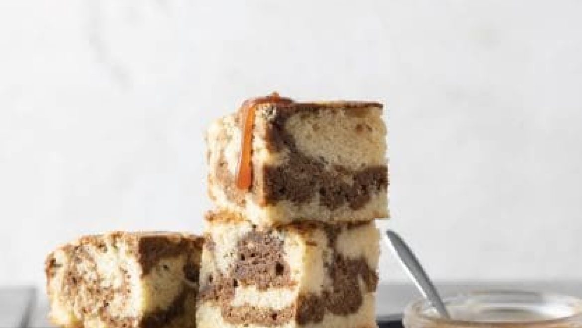 עוגת שיש בטעם קפה