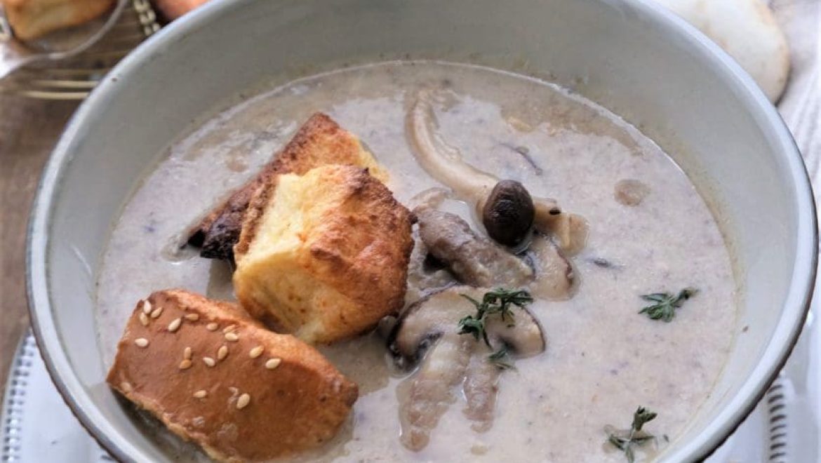 מרק פטריות משגע