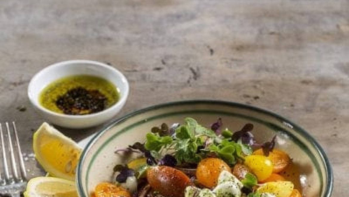 סלט קפרז'ה קצת אחרת