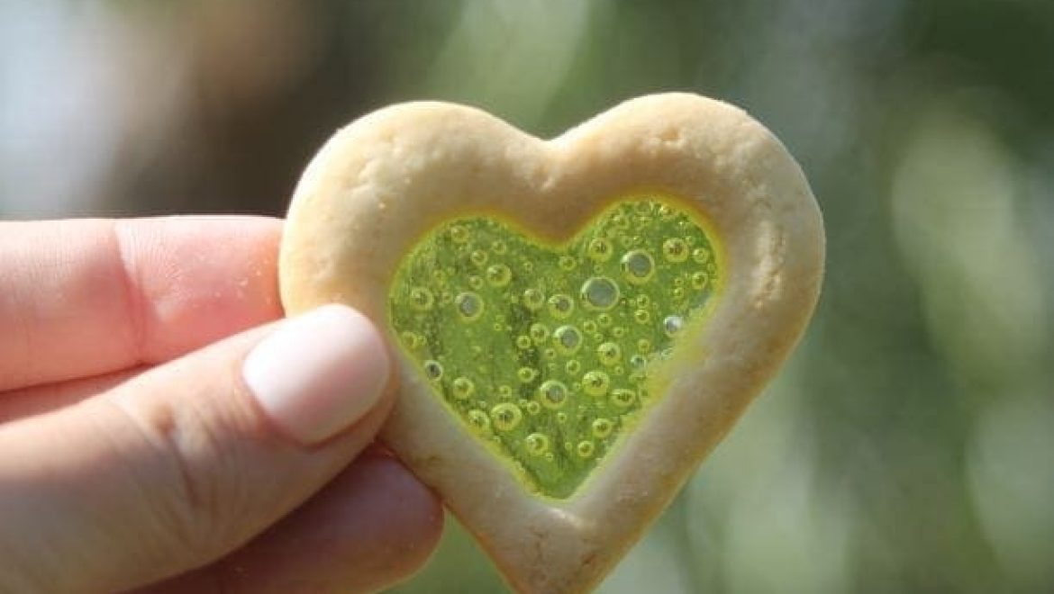 עוגיות ויטראז' צבעוניות