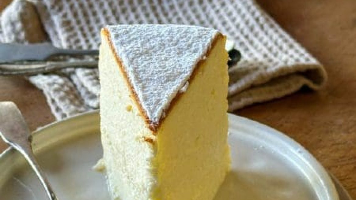 עוגת גבינה אפויה של פעם