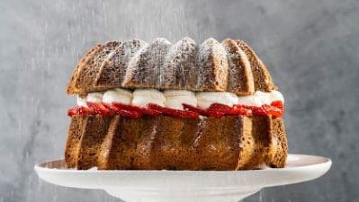 קוגלהוף פרג במילוי ווניל ותותים