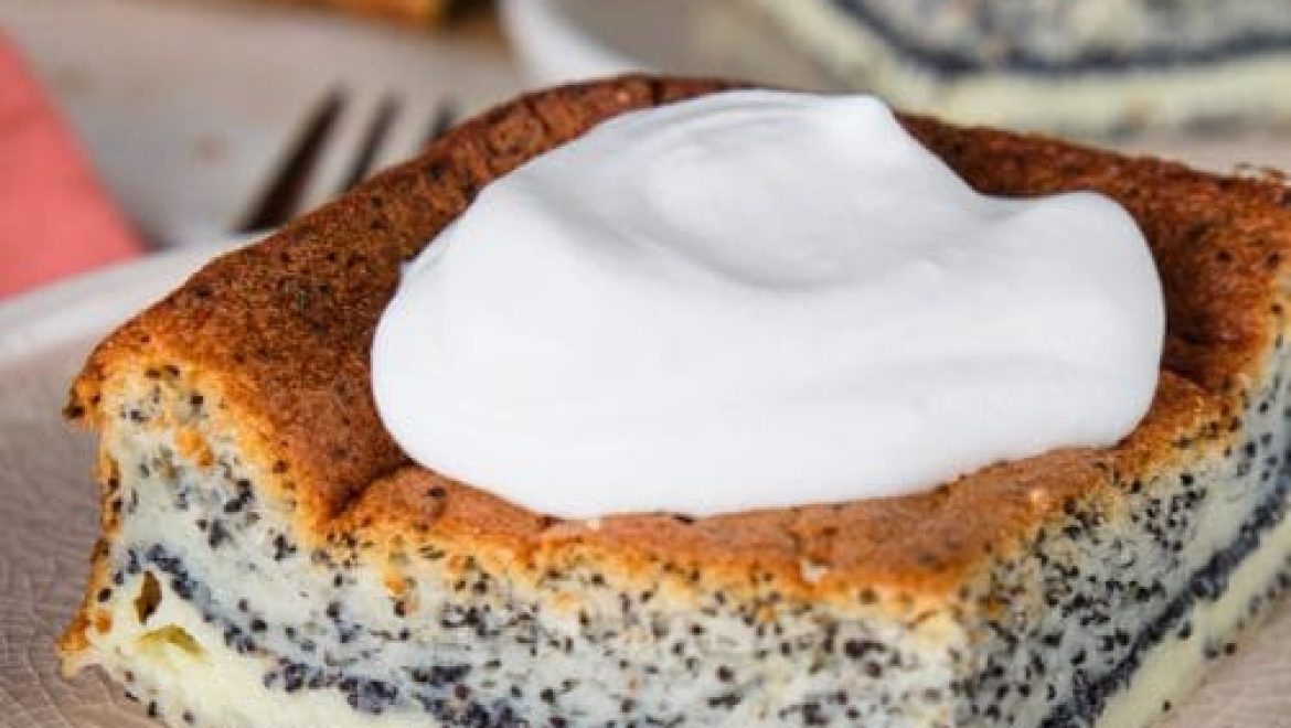 עוגת פרג קסומה