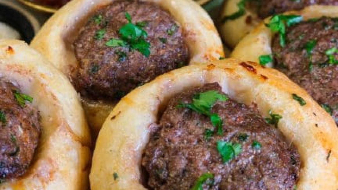 פוקצ'ינות בשר נפלאות