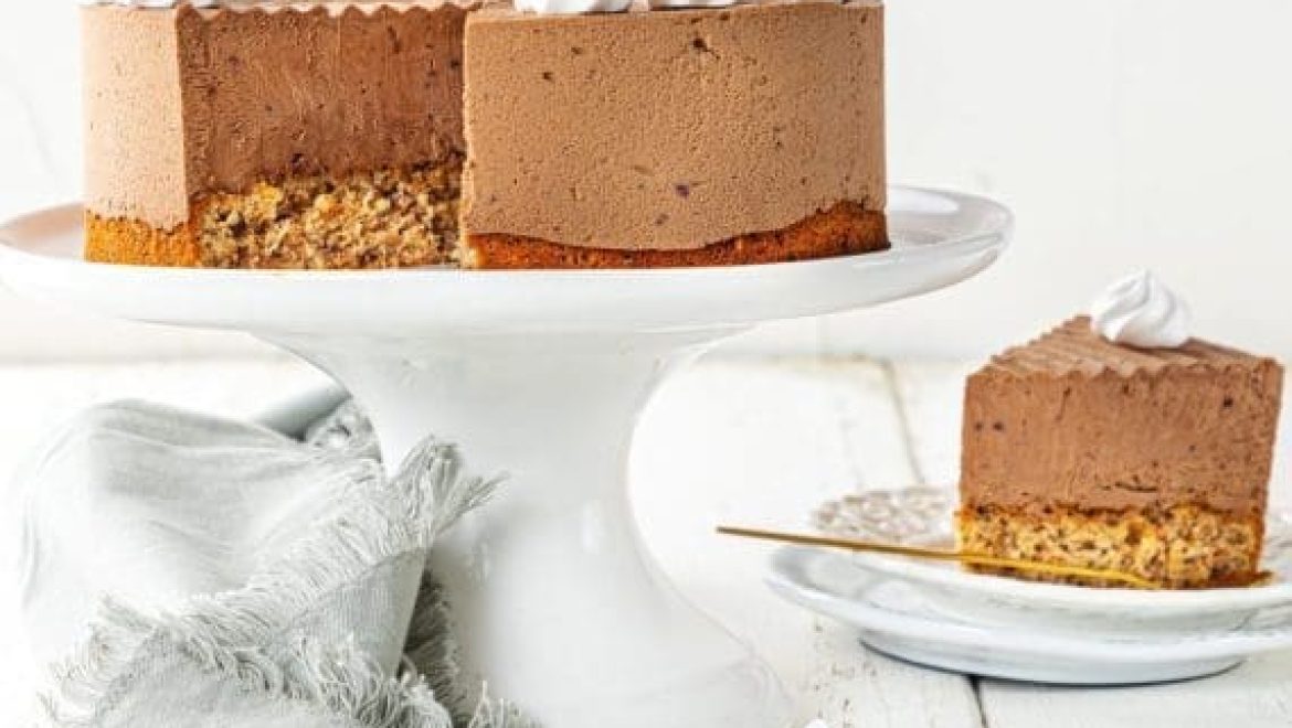 טורט מוס שוקולד ופירות יער