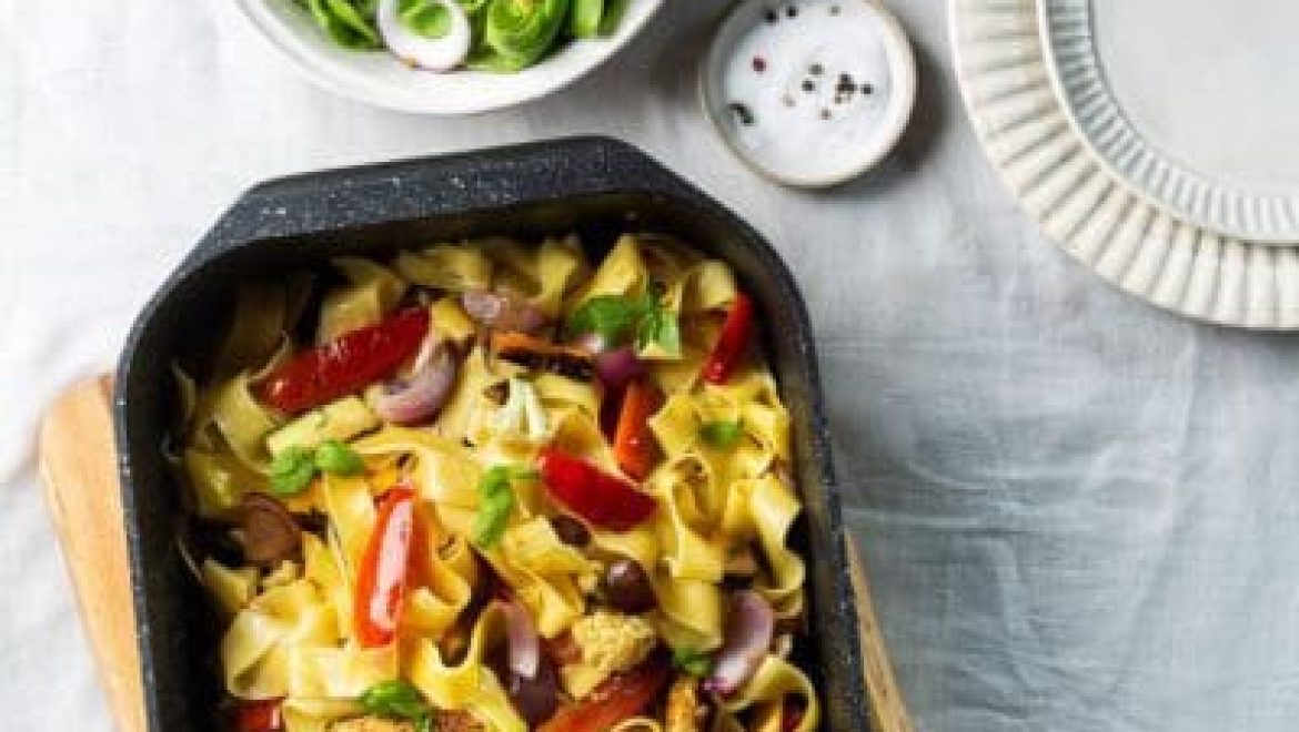 פסטה עם אנטיפסטי בסיר אחד