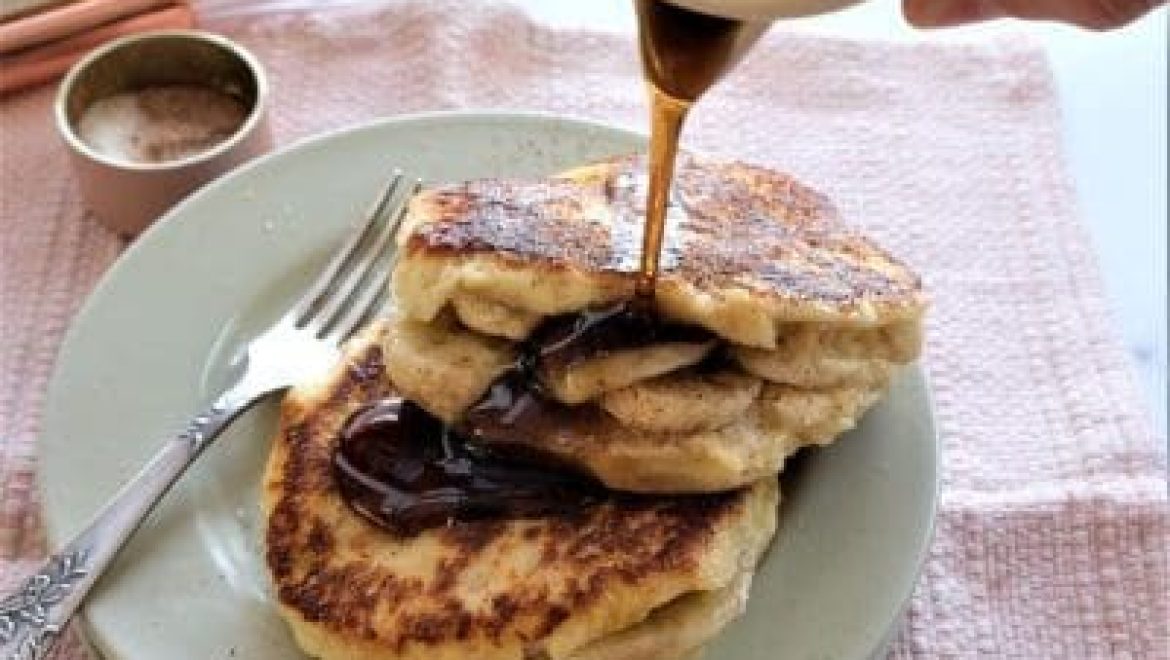 סנדויץ' פרנץ' טוסט במילוי בננה