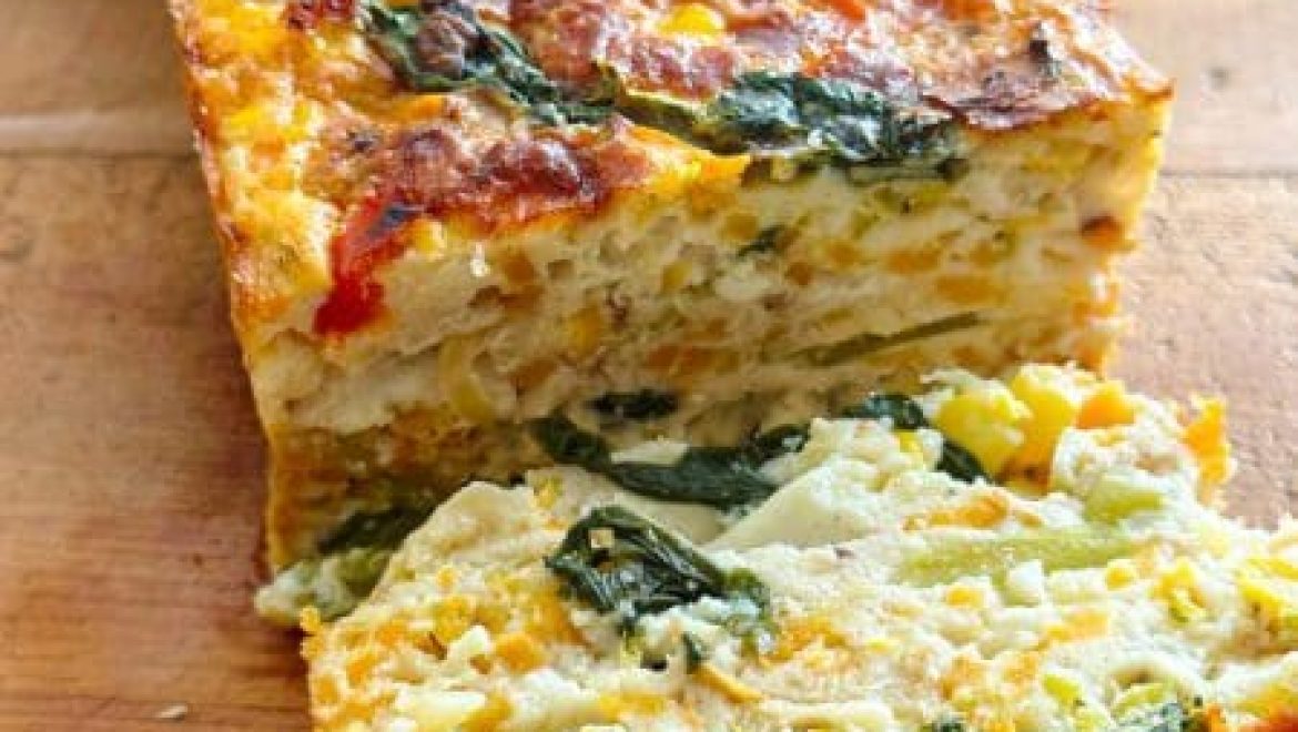 פשטידת ירקות צבעונית