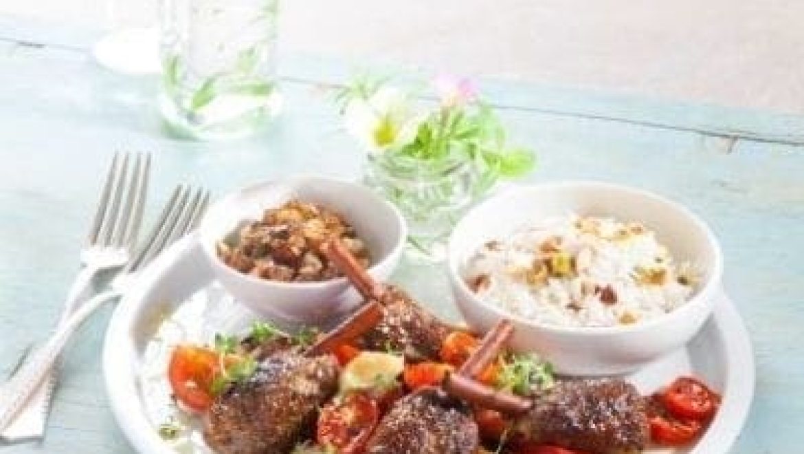 שיפודי קבב על מקל קינמון