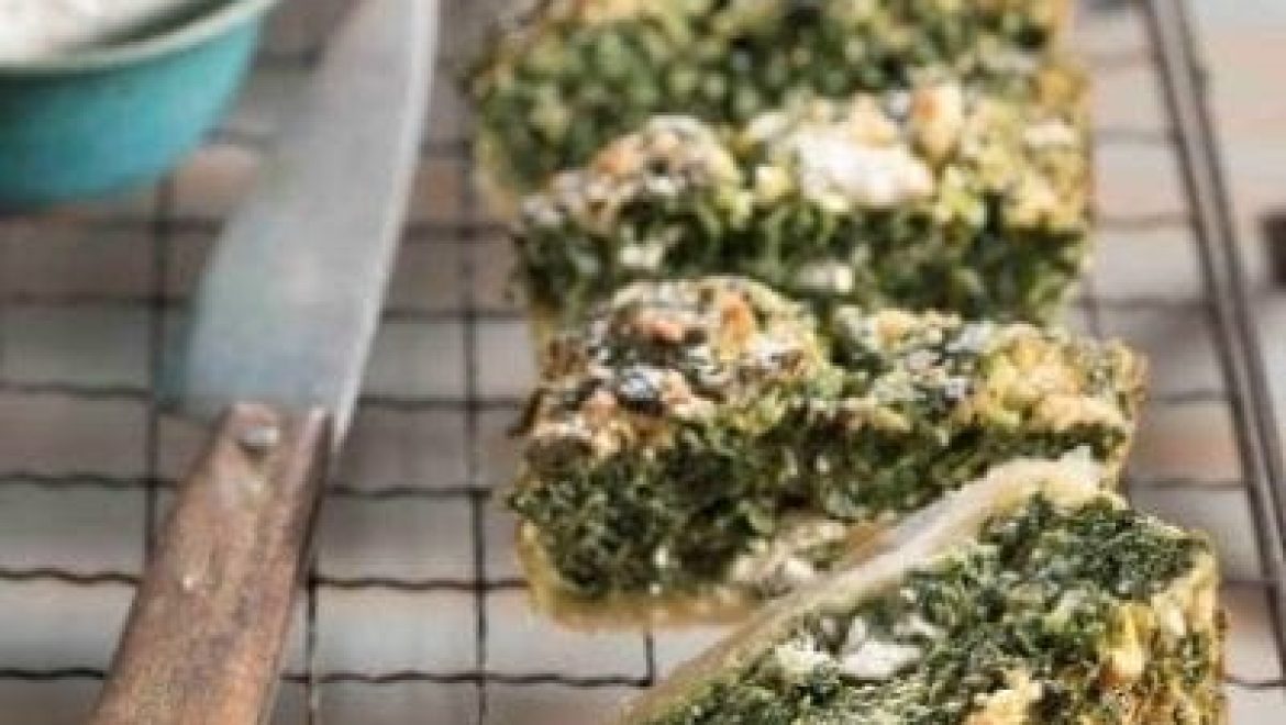 קיש פילו במילוי תרד וגבינה מלוחה