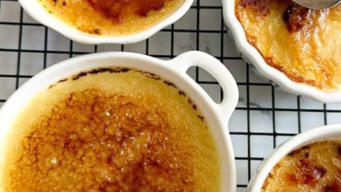 קרם ברולה מהיר עם טריק