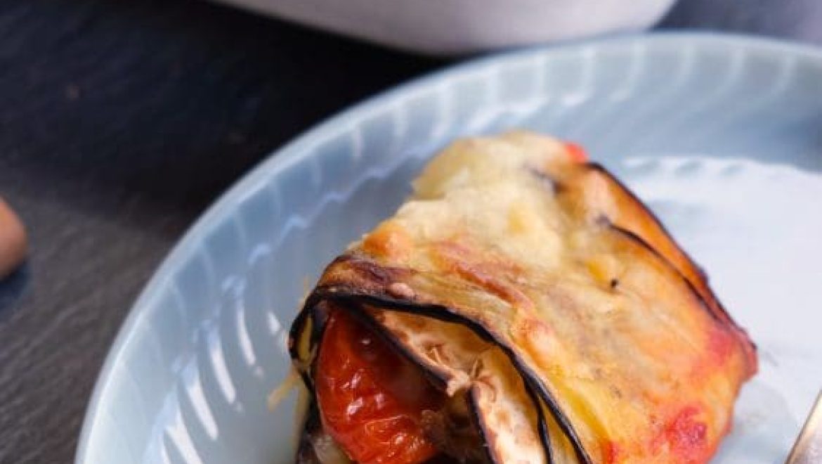 שבלולי חציל ומצה במילוי גבינות