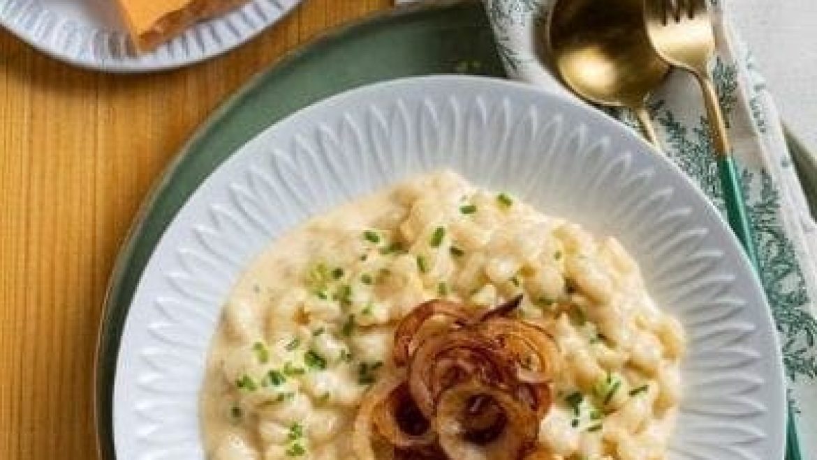 שפצ'לה ברוטב גבינות